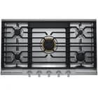 36" Wide Five Burner Gas Cooktop